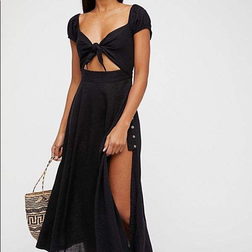 Free People Getaway Midi Dress